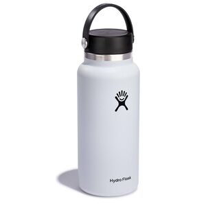 Hydro Flask White Water Bottle 32 ounce wide mouth
